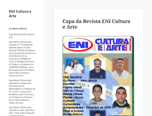 Tablet Screenshot of eniculturaearte.com.br